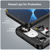 Techsuit védőtok - Carbon Silicone - Nothing Phone (3) - Fekete tok - 2. kép