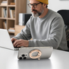 Tech-protect Mmr600 Mágneses Magsafe Telefon Gyűrű Szatén Arany - 2. kép