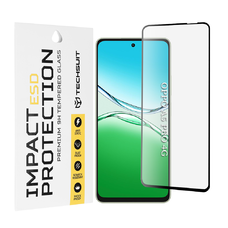 Oppo A5 Pro 4G / A5 Pro 5G - Techsuit - ESD Glass - Fekete. üvegfólia