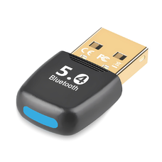 Bluetooth Adapter PC-hez - Techsuit BlueJet (A20), Bluetooth 5.4, Plug&Play, EDR&BLE - Fekete