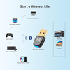 Bluetooth Adapter PC-hez - Techsuit BlueJet (A20), Bluetooth 5.4, Plug&Play, EDR&BLE - Fekete - 4. kép