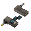 Techsuit - Laptop Adapter LaptopPlugX (A22) - Laptophoz, DC-ről Type-C-re, 100W, LED kijelzővel - Fekete - 0. kép