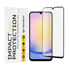 Samsung Galaxy A25 5G - Techsuit - ESD üveg - Fekete üvegfólia