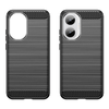 Xiaomi Poco F7 - Techsuit - Carbon Silicone - Fekete tok - 0. kép