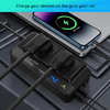 Techsuit - Autós Áramátalakító PowerDrive X (IA2) - Type-C, 2x USB-A, 2x AC Csatlakozó, 220V, 200W - Fekete - 3. kép