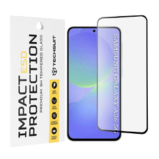 Samsung Galaxy A36 5G / A56 5G Techsuit - ESD Üveg - Fekete üvegfólia