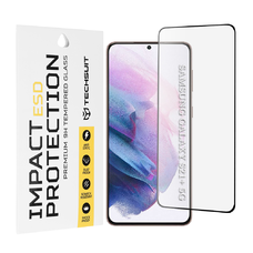 Samsung Galaxy S21 Plus 5G - Techsuit - ESD üveg - fekete