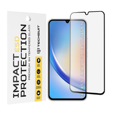 Samsung Galaxy A34 5G - Techsuit - ESD üveg - fekete üvegfólia