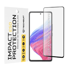Samsung Galaxy A53 5G - Techsuit - ESD Üveg - Fekete.