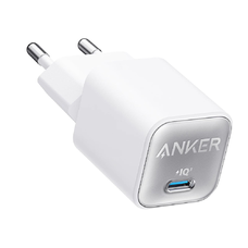 Anker - Fali Töltő 511, Nano 3 (A2147G21) - GaN, Gyors Töltés, Type-C, 30W - Fehér