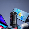 Techsuit - Prémium autós töltő MiniFuseX (C4) - Gyors töltés, mini dizájn, 2 az 1-ben USB QC 4.0, Type-C PD20W, 5V/3A, ABS - Fekete. - 4. kép