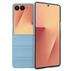 Samsung Galaxy Z Flip7 tok - Techsuit - Magic Shield - kék