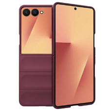 Samsung Galaxy Z Flip7 tok - Techsuit - Magic Shield - Bordeaux