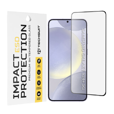 ESD Glass - Techsuit - Samsung Galaxy S24 Plus - Fekete üvegfólia