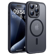 iPhone 15 Pro Max Techsuit - PureFrost MagSafe - Matt Fekete. tok