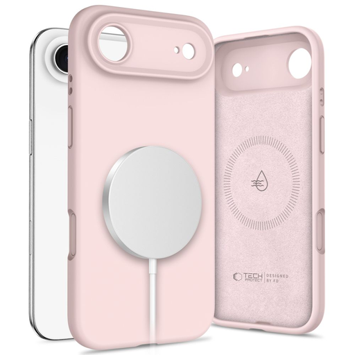 Tech-protect Szilikon Magsafe iPhone 17 Air Rózsaszín Gyöngyház tok Tech-protect Szilikon Magsafe iPhone 17 Air Rózsaszín Gyöngyház tok