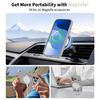 Tech-protect Silicone Magsafe iPhone 17 Pro Max tok Kőszürke - 1. kép