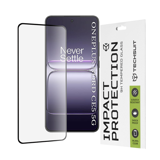Teljes borítású / Teljes ragasztású üvegfólia - Techsuit - 111D - OnePlus Nord CE5 - Fekete üvegfólia Teljes borítású / Teljes ragasztású üvegfólia - Techsuit - 111D - OnePlus Nord CE5 - Fekete üvegfólia