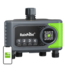 RainPoint 4 zónás öntözésvezérlő Wi-Fi (HTV405FRF)