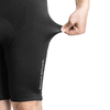 Rockbros RK2002L short bib shorts with L insert - black - 2. kép