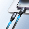 2 az 1-ben kábel Joyroom speedy series SA21-1T2 USB-C - USB-C / Lightning 100W 1,5m fekete - 1. kép