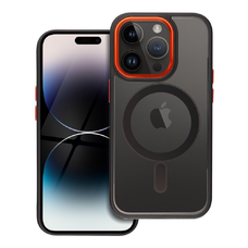 COLOR EDGE MAG COVER tok, kompatibilis MagSafe technológiával iPhone 14 Pro-hoz, fekete arany
