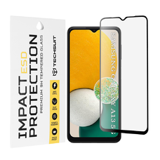 Techsuit - ESD Glass kijelzővédő Samsung Galaxy A13 5G / A04S / A04 - Fekete