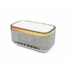 ENT Denver CRQ-225 Rádiós ébresztőóra Bluetooth funkcióval és vezeték nélküli töltéssel - Szürke - 1. kép