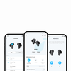 Anker - Vezeték nélküli fülhallgató SoundCore P30i (A3959311) - TWS, zajszűrés, Bluetooth 5.4, érintésvezérlés, IP54 - Fekete - 3. kép
