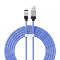  Baseus - CoolPlay sorozat adatkábel (CAKW000503) - USB - Lightning gyors töltés, 2,4A, 2m - Kék