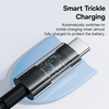 Baseus - Gem adatkábel (P10373002111-00) - USB Type-C, Szupergyors töltés 100W, 1m - Klaszter fekete - 0. kép