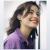 Acefast - Vezeték nélküli fülhallgató Acefit Neo (FA003) - USB-C, IPX4, Bluetooth 5.3, hívászaj-csökkentés, basszus hatás, 550mAh - Fehér - 4. kép