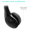 Motorola - Vezeték nélküli fejhallgató Sound Moto (XT500) - Bluetooth, fülre helyezhető, többpontos csatlakozás, Alexa, Siri, zajszigetelés - Fekete - 2. kép