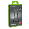 USB-C - USB-C spirál kábel, 50 centiméteres - 0. kép
