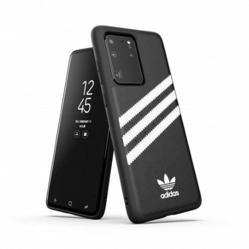 Adidas OR Merevített tok PU Samsung Galaxy S20 Ultra Fekete és Fehér tok Adidas OR Merevített tok PU Samsung Galaxy S20 Ultra Fekete és Fehér tok