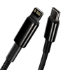 Baseus USB Type-C - Lightning kábel PD 20W 1m fekete (CATLWJ-01) - 2. kép