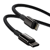 Baseus USB Type-C - Lightning kábel PD 20W 1m fekete (CATLWJ-01) - 3. kép
