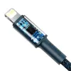 Baseus USB Type-C - Lightning kábel PD 20W 2m kék (CATLGD-A03) - 1. kép
