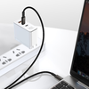 Baseus USB Type C - USB Type C kábel Power Delivery Quick Charge 100W 5A 1m fekete (CATWJ-01) - 0. kép