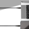 Baseus USB Type C - USB Type C kábel Power Delivery Quick Charge 100W 5A 1m fekete (CATWJ-01) - 1. kép