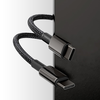 Baseus USB Type C - USB Type C kábel Power Delivery Quick Charge 100W 5A 1m fekete (CATWJ-01) - 2. kép