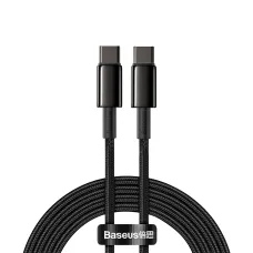 Baseus USB Type C - USB Type C kábel Power Delivery Quick Charge 100W 5A 2m fekete (CATWJ-A01)