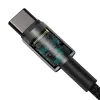 Baseus USB Type C - USB Type C kábel Power Delivery Quick Charge 100W 5A 2m fekete (CATWJ-A01) - 4. kép