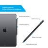  Fixed - Stylus Toll Grafit Pro (FIXGRA2-BK) - iPad-hez, Alumínium ötvözet, LED mutató - Fekete - 2. kép