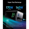 Powerbank Anker Prime, 27650mAh, 250W, QC + PD, Fekete A1340011 - 4. kép