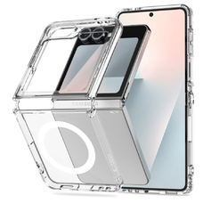Tech-protect Flexair Hybrid Magsafe Galaxy Z Flip 6 / 7 Fe Átlátszó tok