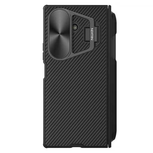 Nillkin CamShield Prop Mágneses Tolltartó Samsung Galaxy Z Fold 7 tok Fekete Nillkin CamShield Prop Mágneses Tolltartó Samsung Galaxy Z Fold 7 tok Fekete