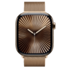 Apple Watch S10 Mobilhálózati Kapcsolattal 46mm Arany Titán Tokkal és Arany Milánói Szíjjal - S/M - 0. kép