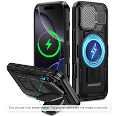 iPhone 17 Pro MagSafe CamVault tok - Fekete - Techsuit