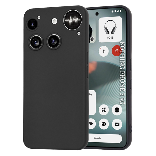 Techsuit SoftFlex telefontok - Nothing Phone (3) - fekete tok Techsuit SoftFlex telefontok - Nothing Phone (3) - fekete tok